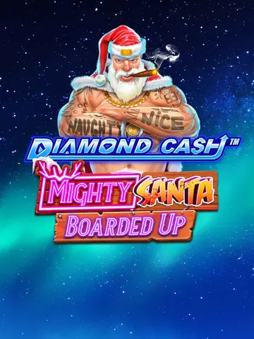 DiamondLinkMightySantaBoardedUpLinked